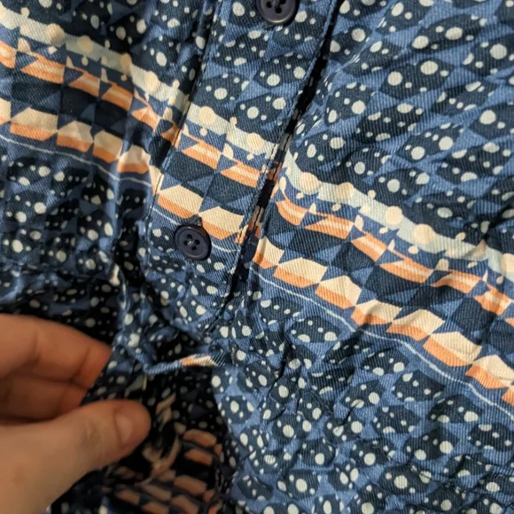 Lane Bryant peplum top/blouse size 22 - Picture 4 of 9